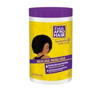 Novex Mascarilla Capilar Profunda AfroHair con Aceites de Ricino, Argán y Linaza Ayuda a Controlar el Frizz y las Puntas Abiertas, Adecuada para Cabello Rizado y Crespo 1kg
