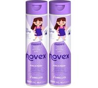 Novex Smooth Smooth Champú Infantil 300ml - Limpieza Suave para Cabello Liso (Paquete de 2)