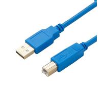 NOVFDLOP Cable de programación USB-DOP for pantalla táctil HMI de la serie DOP, cable de descarga de panel A/B a computadora DOP-107BV 103BQ(Gold-plated Type,2m)