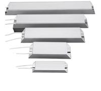 NOVFDLOP Resistencia de Freno RXLG de 300 W y 400 W con Carcasa de Aluminio, servomotor de Alta Potencia, conversión de frecuencia, 5R, 10R, 100R, 150R, 400R y 500R.(400W 100R)