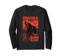 Novia De Frankenstein Drácula La Sangre Es Vida Manga Larga