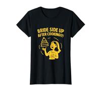Novia hacia Arriba después de cocinar el Humor de la Boda Camiseta
