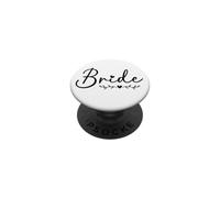 Novia para Mujer, a Juego, Novia, Novio, Compromiso, Boda PopSockets PopGrip Adhesivo