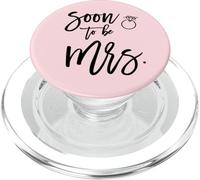 Novia Pronto será la señora Minimal Wedding PopSockets PopGrip para MagSafe