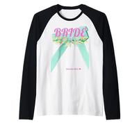 Novia una imagen de compromiso Camiseta Manga Raglan