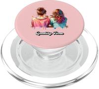 Novias Quality Time Amistad Novia Pareja Look PopSockets PopGrip para MagSafe