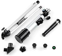 Novice Level Astronomical Telescope, 90° Zenith Mirror, Student and Children's Gifts Telescope HD Deep Space Stargazing Moon YangRy