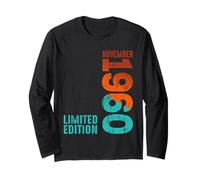 Noviembre 1960 Año 1960 Retro 1960 Vintage 1960 Desde 1960 Manga Larga