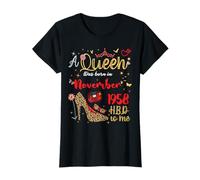 Noviembre Cumpleaños Nació una Reina en Noviembre 1958 Noviembre Camiseta