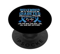 Noviembre es el Mes Nacional de Concientización sobre la Diabetes, Pero para mí es PopSockets PopGrip Adhesivo
