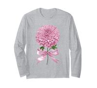 Noviembre Nacimiento Flor Rosa Crisantemo Floración Manga Larga