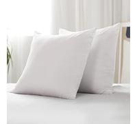 Novilla Cojín 65 x 65 Pack 2, Blando y Transpirable, Cojines de decoración de Calidad de Hotel, Blanco