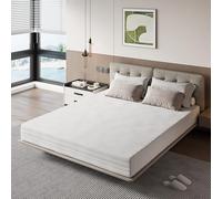 Novilla Colchón de Espuma viscoelástica para Cama de Matrimonio, 160 x 190 cm, 7 Zonas, ergonómico, con Espuma de Ondas y Fibra de bambú, hipoalergénico, dureza Media, Transpirable, Altura 16 cm