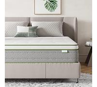 Novilla Colchones Viscoelástico 140x200, Colchón Muelles Ensacados, Espuma de Gel con Memoria, Fibra de Bambú Transpirable, Firmeza Media, Aislamiento de Movimiento, Altura 20 cm