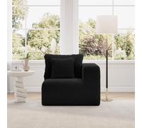 Novilla Sofá esquinero Modular, Moderno sofá esquinero con Soporte Smarts Coil®, sofá de cojín para salón, apartamento, Dormitorio, no Requiere Montaje (sillón con reposabrazos Derecho)