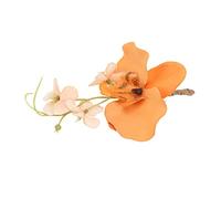 Novio Boutonniere boda hombres flor artificial novio flor en el ojal, alfiler de solapa llamativo, fácil de usar, funciones múltiples, adecuado para boda regreso a casa