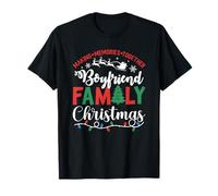 Novio Familia Navidad 2025 Hacer Recuerdos en Navidad Camiseta