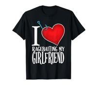 Novio Gracioso, Amor, provocación a la Novia, Humor, corazón Camiseta