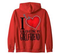 Novio Gracioso, Amor, provocación a la Novia, Humor, corazón Sudadera con Capucha