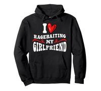Novio Gracioso, Amor, provocación, Novia, Humor, corazón Sudadera con Capucha