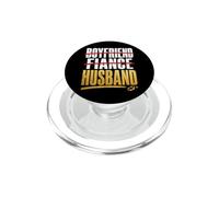 Novio Prometido Marido Novio Boda PopSockets PopGrip para MagSafe