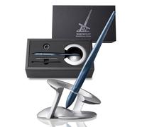 novium Hoverpen 2.0 - Bolígrafo futurista de lujo hecho con aleaciones aeroespaciales, estética única, bolígrafo ejecutivo de giro gratuito, regalos del día de San Valentín (Neptune Blue)