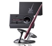 Novium Hoverpen 2.0 Interstellar Edition, Mars Magma, bolígrafo, unisex, ángulo de 23,5 grados, cartuchos Schmidt, escritura suave, sin derrames, sin manchas, sin explosiones