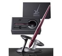 Novium Hoverpen 2.0 Interstellar Edition, Mars Magma, bolígrafo, unisex, ángulo de 23,5 grados, cartuchos Schmidt, escritura suave, sin derrames, sin manchas, sin explosiones