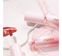 NOVO - Aqua Glow Ribbon Lip Gloss - 6 Colors 01# Soft Milk Tea - 3.5g