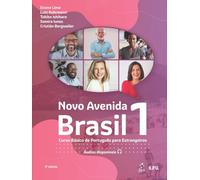 Novo Avenida Brasil 1 - Curso Basico de Portugués Brasileño + Audio-CD