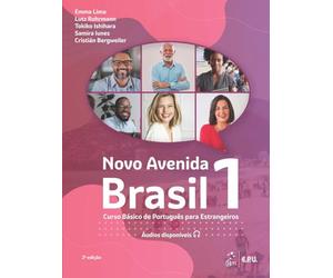 Novo Avenida Brasil 1 - Curso Basico de Portugués Brasileño + Audio-CD