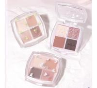 NOVO - Begonia Drunken Sun 4-Color Eyeshadow Palette - 4 Types 02# Mint Latte Blue - 4.5g