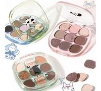 NOVO - Drunken Eyes 9 Color Eyeshadow Palette - 3 Types 03# Coconut Cow - 9g