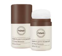 NOVO - Hair Fluffy Powder Oil Head Nemesis - 7g - 03 Dark Brown