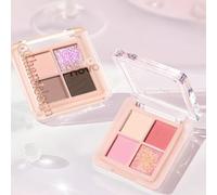 NOVO - Illuminating Chameleon Eyeshadow Palette - 4 Types 04# Misty Smoke - 3.2g