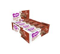 Novo Nutrition | Protein Wafer Bar | Pack of 12 x 40g | Milk Chocolate Flavour | Healthy Crispy Wafer Snack with High Protein and Real Belgian Milk Chocolate | Suitable for Vegetarians