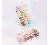 NOVO - Phantom 12-Color Miracle Eyeshadow Palette - 3 Types 01# Little Birdie - 13.6g
