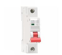 NOVOCE Disyuntor Gym8 1p Carril DIN MCB 6a 10a 16a 20a 25a 32a 40a 50a 63a 220V Mini disyuntor Curva C 2 5a 1p Ancho 17,8mm 230/40 0V 6ka (Color : 32a, Size : 1 Pole C Curve)