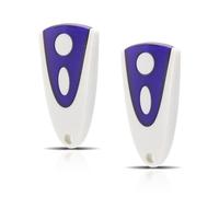 Novoferm Mando a distancia de repuesto para Novotron 502 MIX43-2, abridor de puerta de garaje 433,92 MHz, compatible con Novoferm Novotron 512 y accionamientos Tormatic, 2 canales (2 unidades)