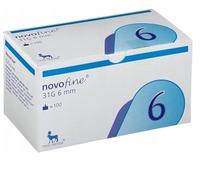 Novofine 6 mm x 31 g, 100 unidades Novo nordisk by Novofine