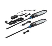 Novoflex 2 x iluminación repro con brazos flexibles y cabeza esférica