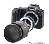 Novoflex Adaptador con función de regulación Montura F de Nikon Canon RF