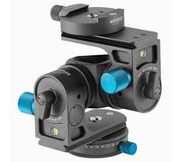 Novoflex Cabezal de engranaje modular KOPF² kit de inicio con embrague y rotación panorámica