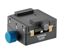 Novoflex Cabezal de goniómetro modular, giratorio 15° con acoplamiento y escuadra. Base de cola de milano