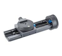 Novoflex Corredera de ajuste Q con rueda de enfoque y topes de clic para ABM hasta 5:1 (Castel-M)