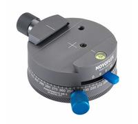 Novoflex Placa panorámica 6/8 con acoplamiento rápido Grabado Rejilla 360 grados 6/8/10/12