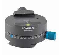 Novoflex Placa panorámica con acoplamiento rápido Q, base de cola de milano y grabado de 360 grados