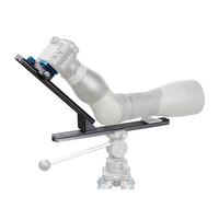 Novoflex Soporte de cámara QPL-SCOPE A Puente de soporte Digiscoping para catalejos con vista angular