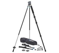 Novoflex TrioBalance con patas de bastón, juego compuesto por: TRIOBAL, 2x QLEG Walk III, 1x QLEG C2844, 3x QLEG A1010, adaptador para monopié y bolsa