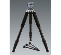 Novoflex trípode de 3 patas c. Cúpula, patas de aluminio de 4 segmentos, 3 minipatas intercambiables y bolsa para trípode